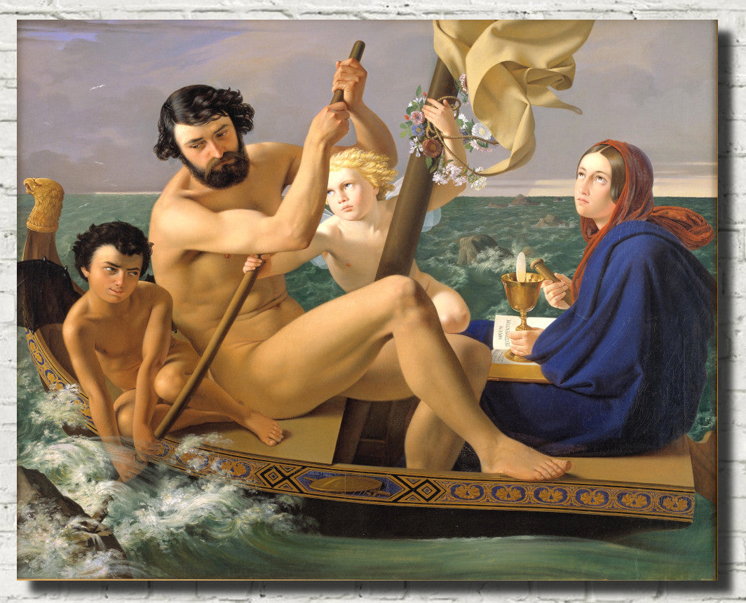 Ditlev Blunck Fine Art Print : Manhood, The Four Ages of Man