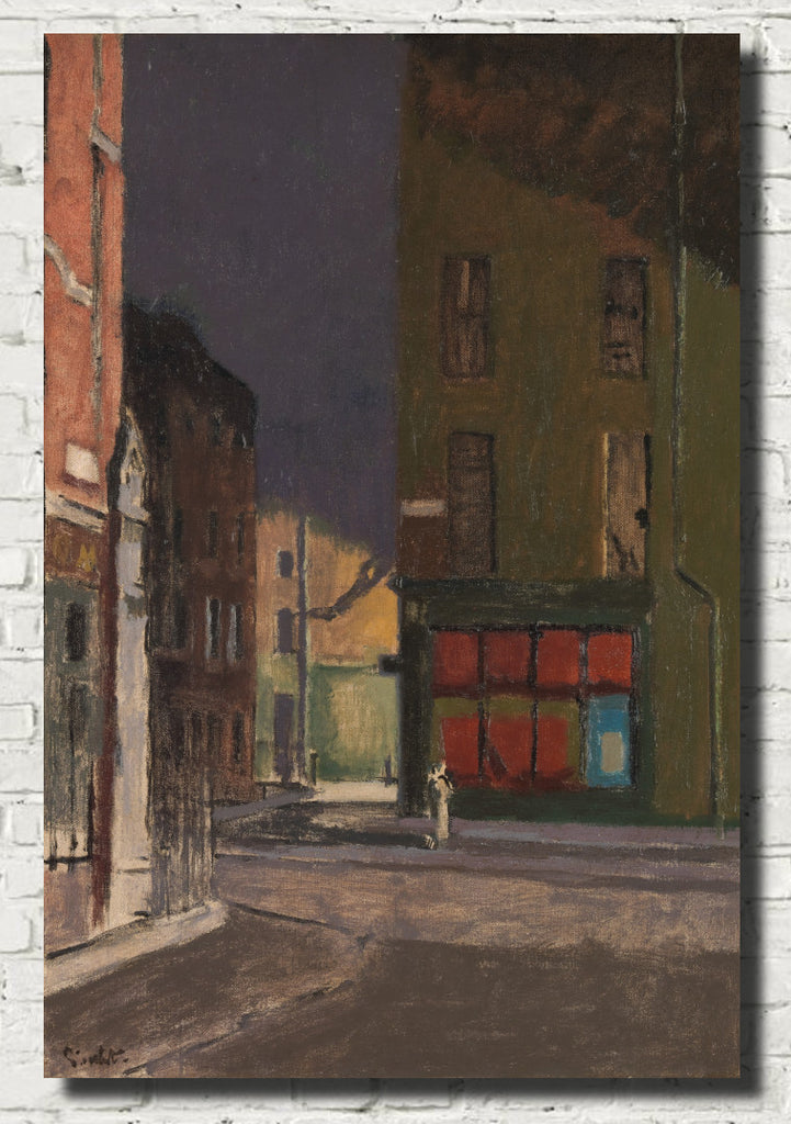 Walter Sickert Post-Impressionist Fine Art Print : Maple Street London
