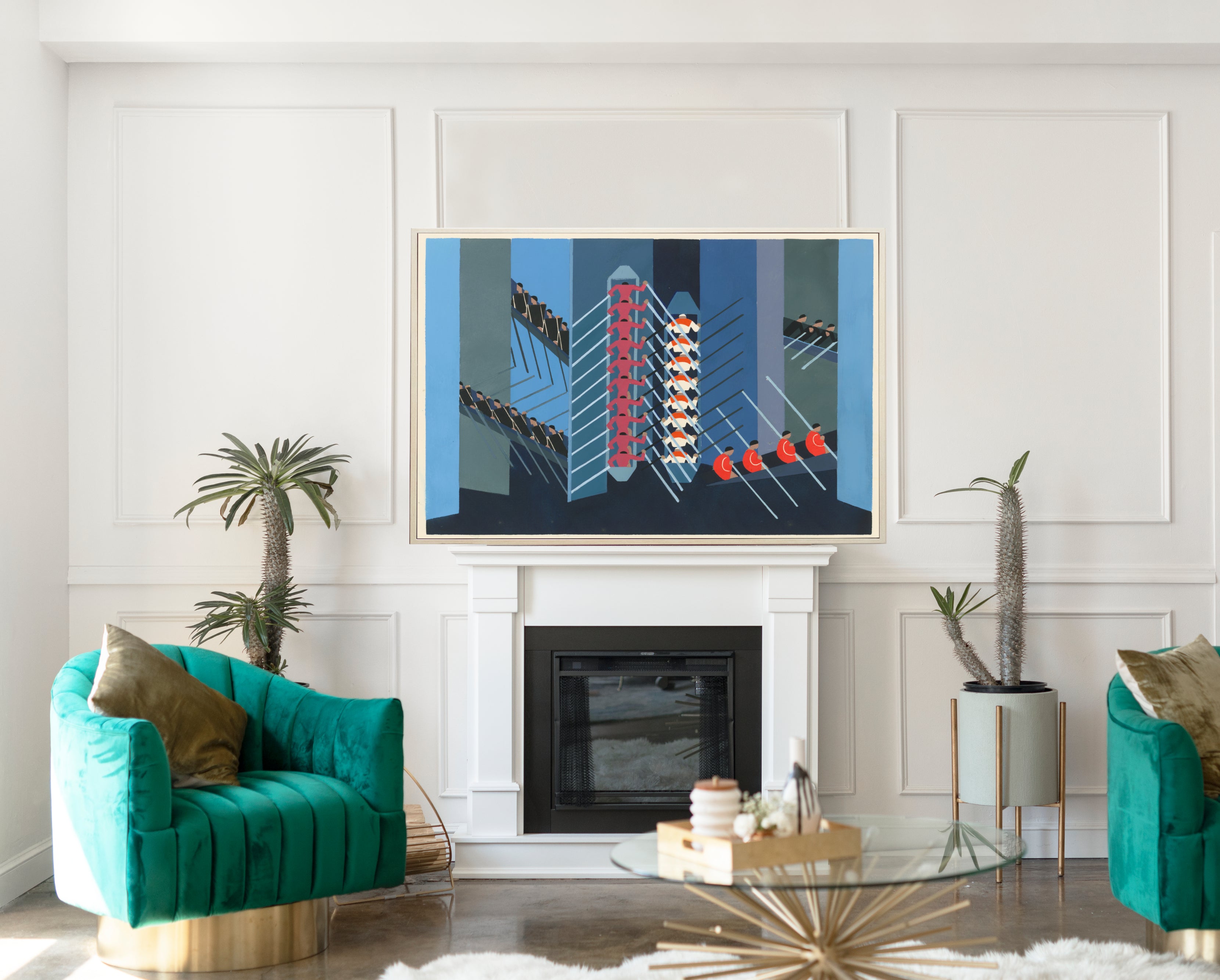 Theatre Models, Aleksandra Ekster Abstract Print