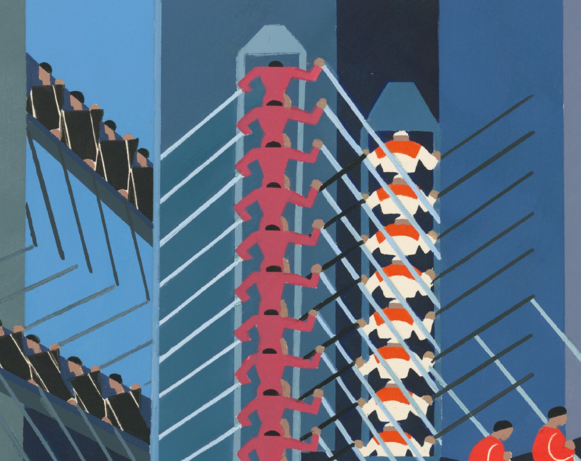 Theatre Models, Aleksandra Ekster Abstract Print