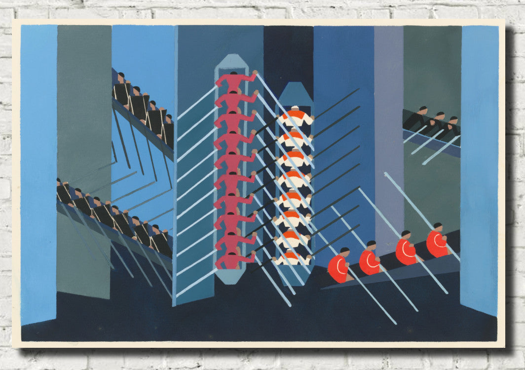 Theatre Models, Aleksandra Ekster Abstract Print