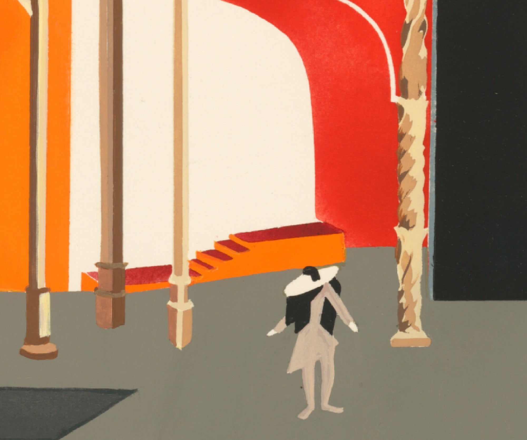 Theatre Models II, Aleksandra Ekster Abstract Print