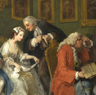 William Hogarth Fine Art Print, Marriage A-la-Mode 1, The Marriage Settlement