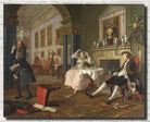 William Hogarth Fine Art Print, Marriage A-la-Mode 2, The Tête à Tête