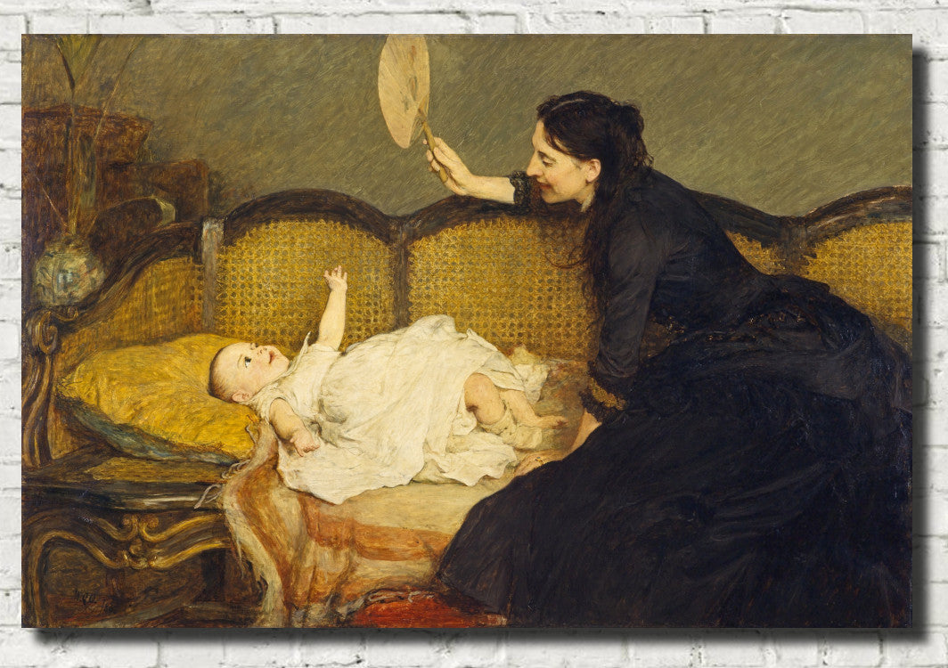William Quiller Orchardson Fine Art Print, Master Baby