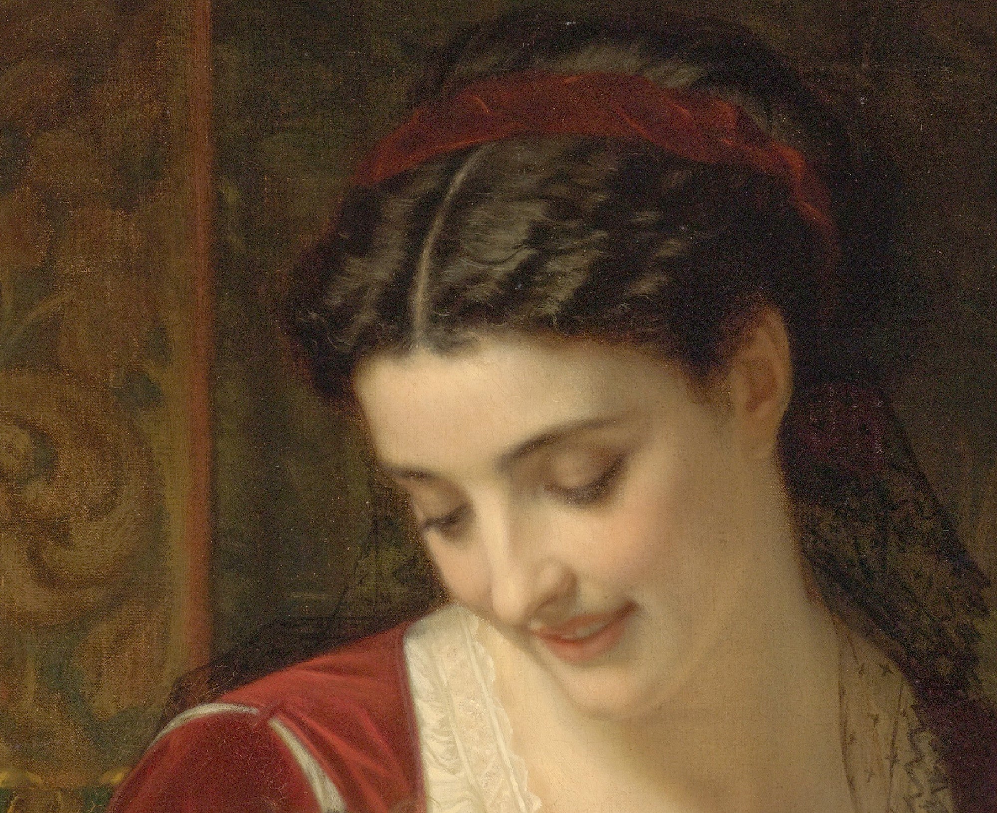 Hugues Merle Fine Art Print, Maternal Affection
