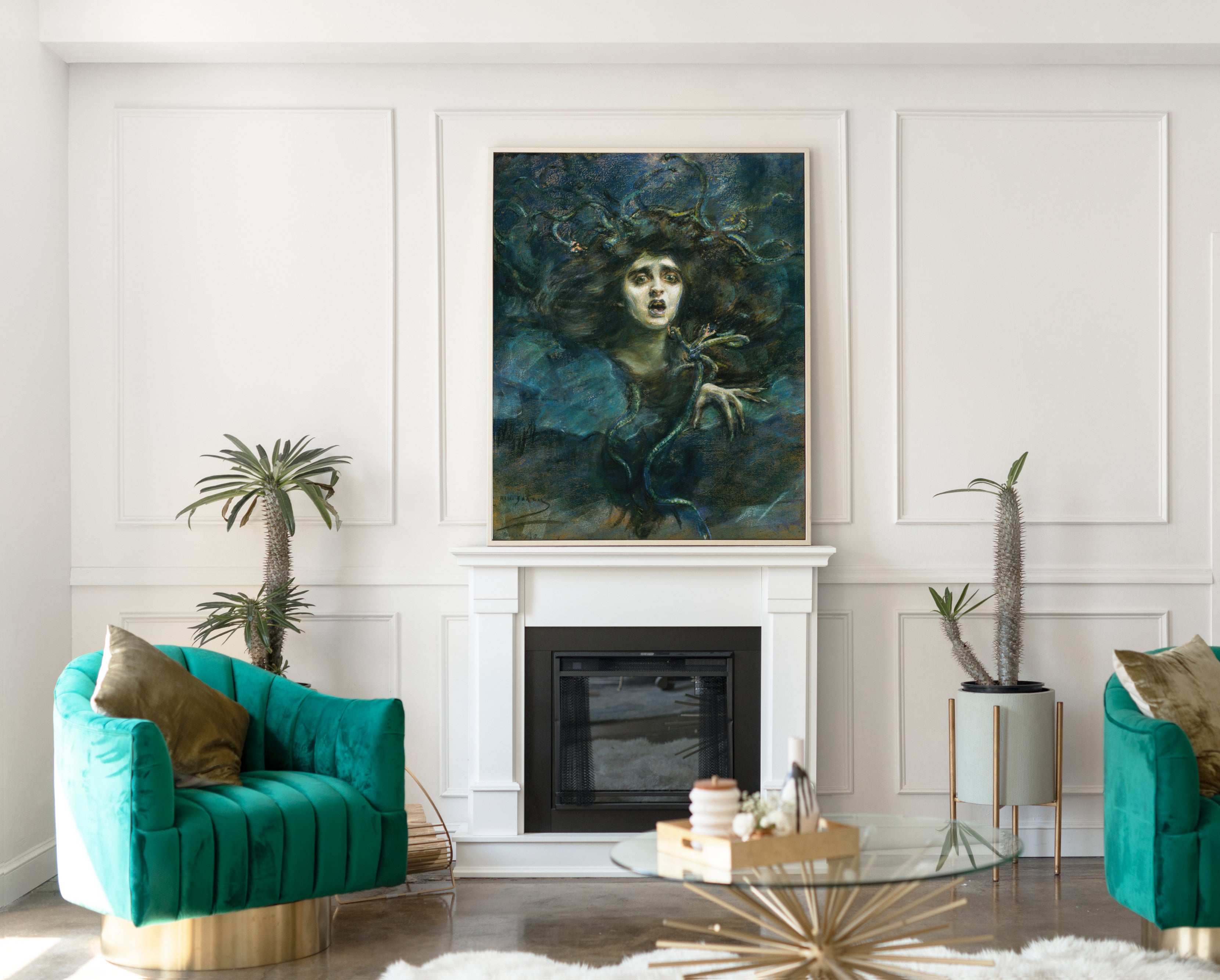 Medusa, Alice Pike Barney Fine Art Print