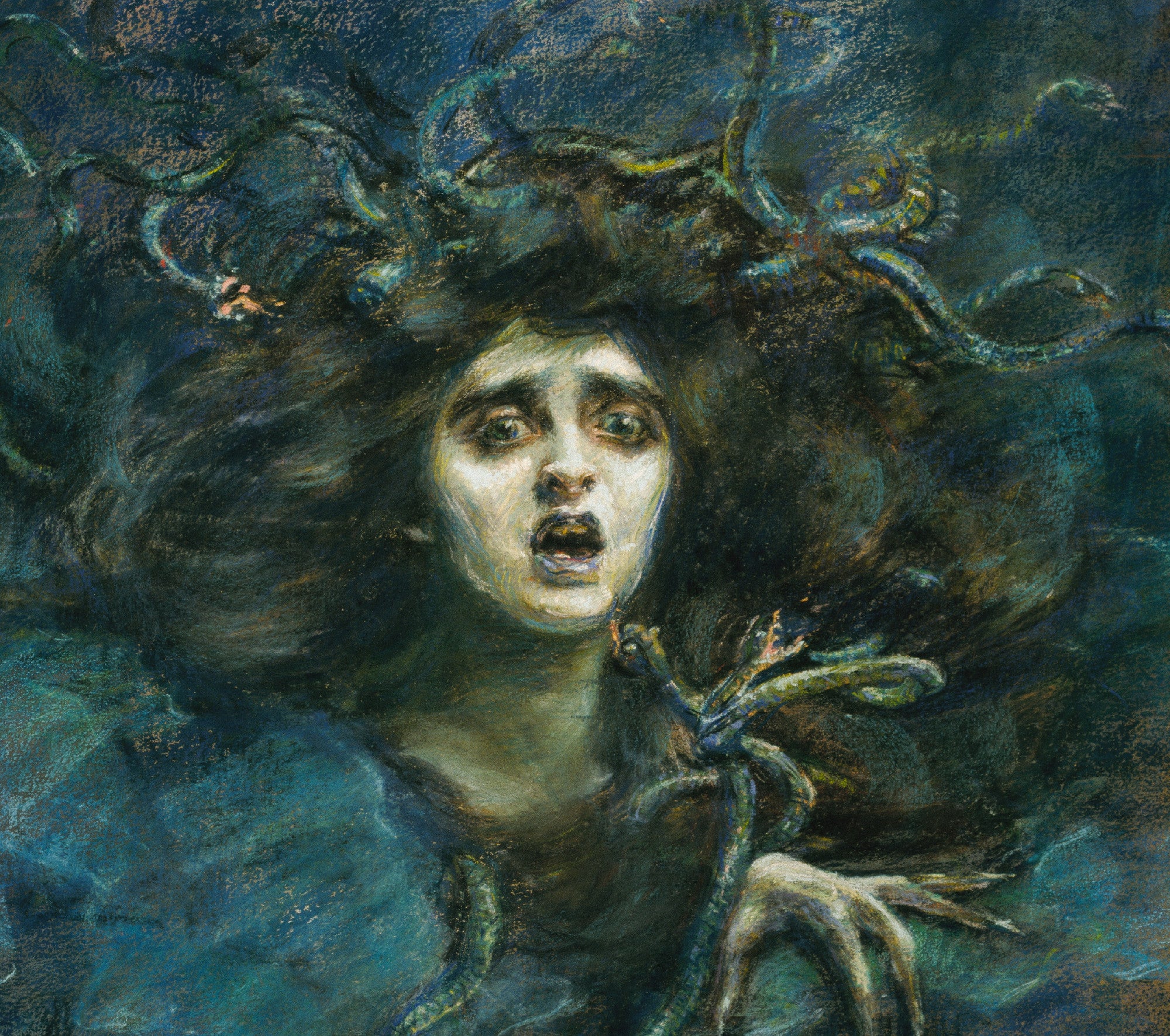 Medusa, Alice Pike Barney Fine Art Print