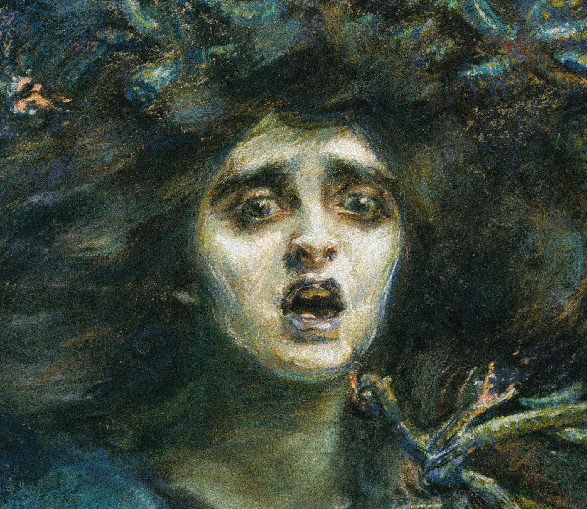 Medusa, Alice Pike Barney Fine Art Print