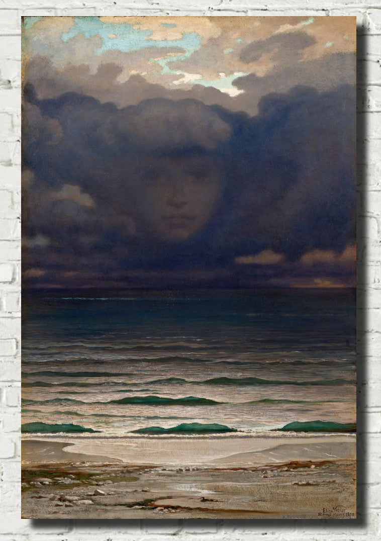 Memory, Elihu Vedder Fine Art Print