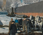 George Bellows Fine Art Print, Men of the Docks