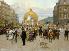 Luigi Loir Fine Art Print, Mi-carême à Paris