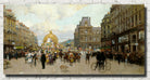 Luigi Loir Fine Art Print, Mi-carême à Paris