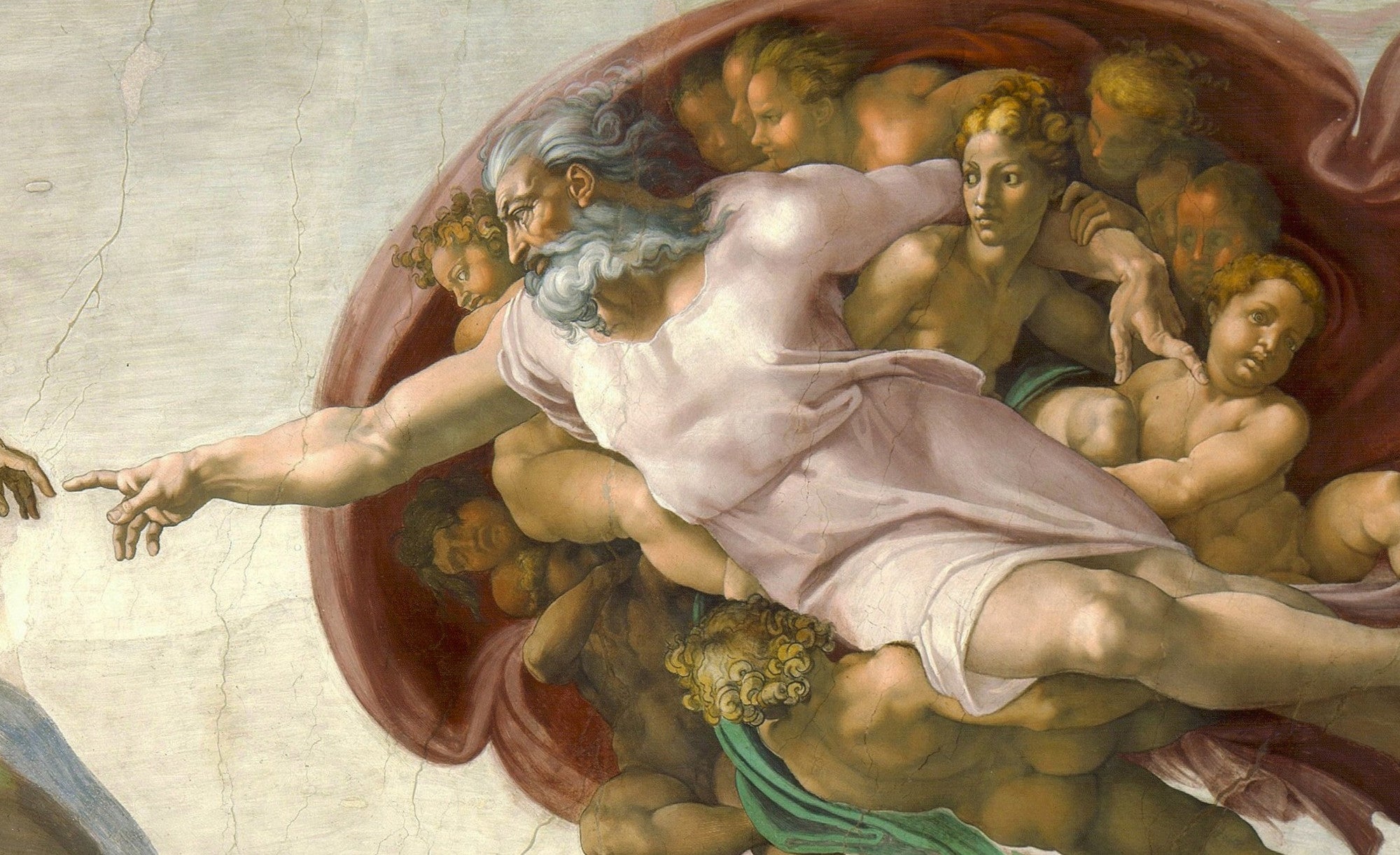 Michelangelo Fine Art Print, Creation of Adam