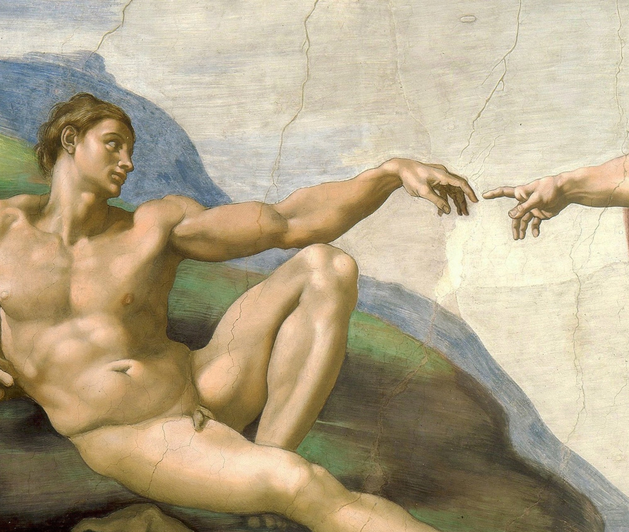 Michelangelo Fine Art Print, Creation of Adam