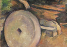 Paul Cézanne Post-Impressionist Fine Art Print, Millstone in the Park of the Château Noir