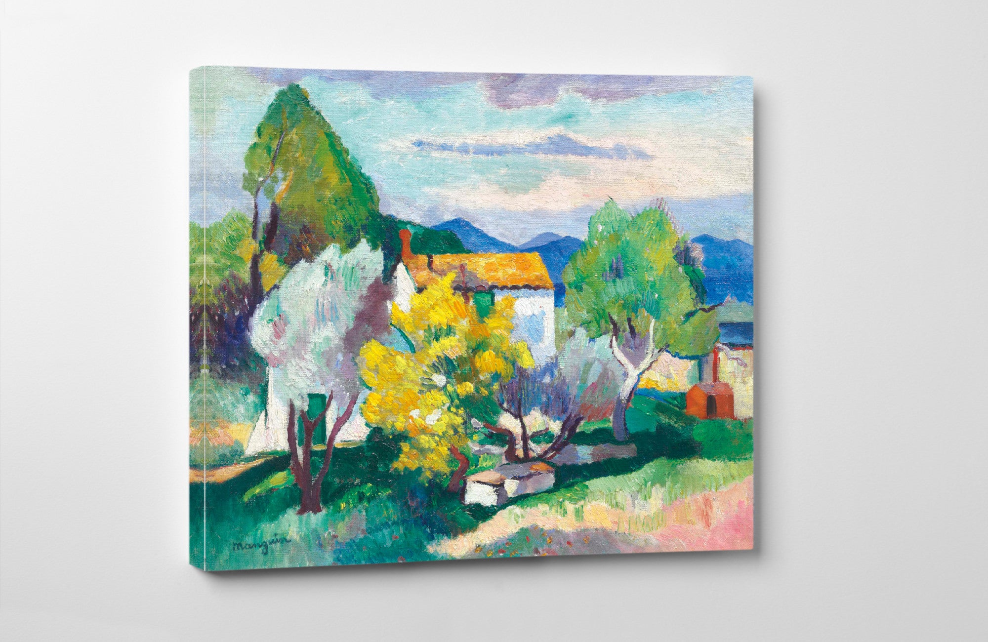 Blooming Mimosas, Henri Manguin, Mimosas en fleurs