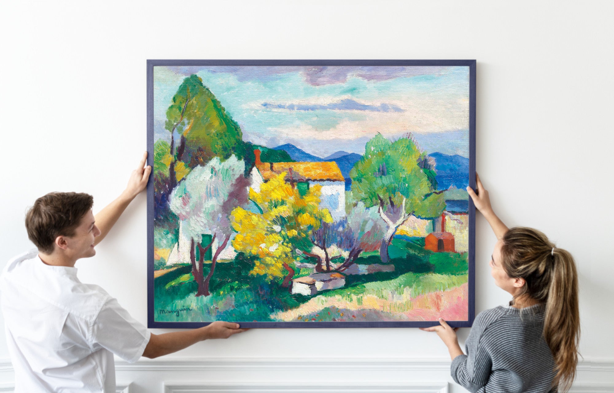 Blooming Mimosas, Henri Manguin, Mimosas en fleurs