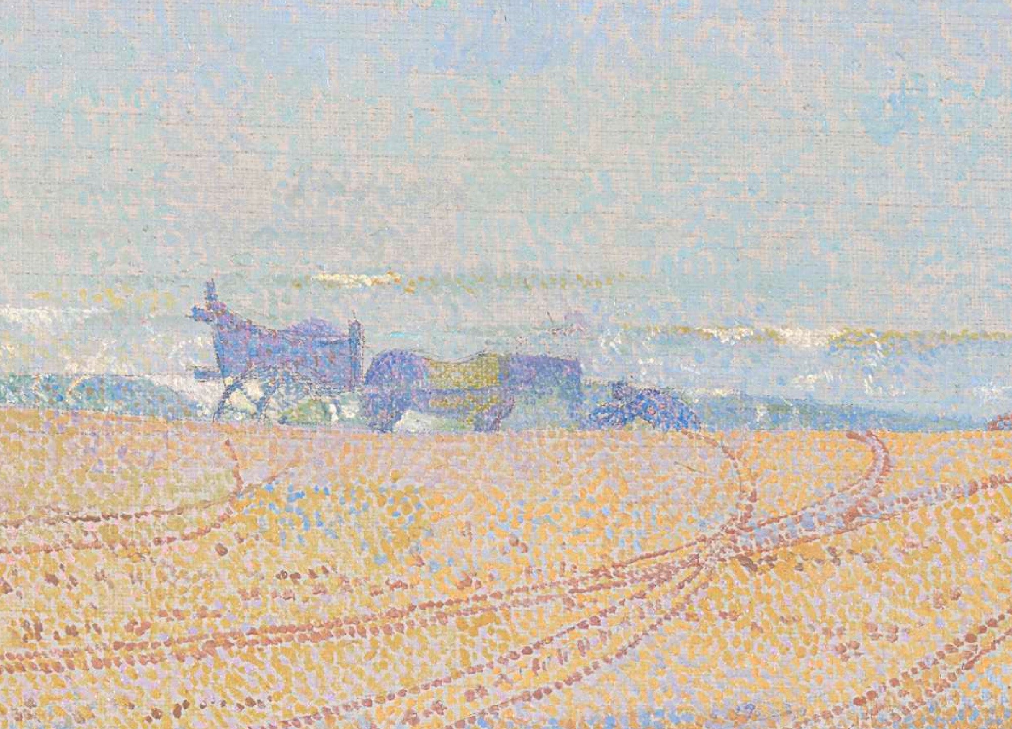 Jan Toorop Fine Art Print, Misty Sea