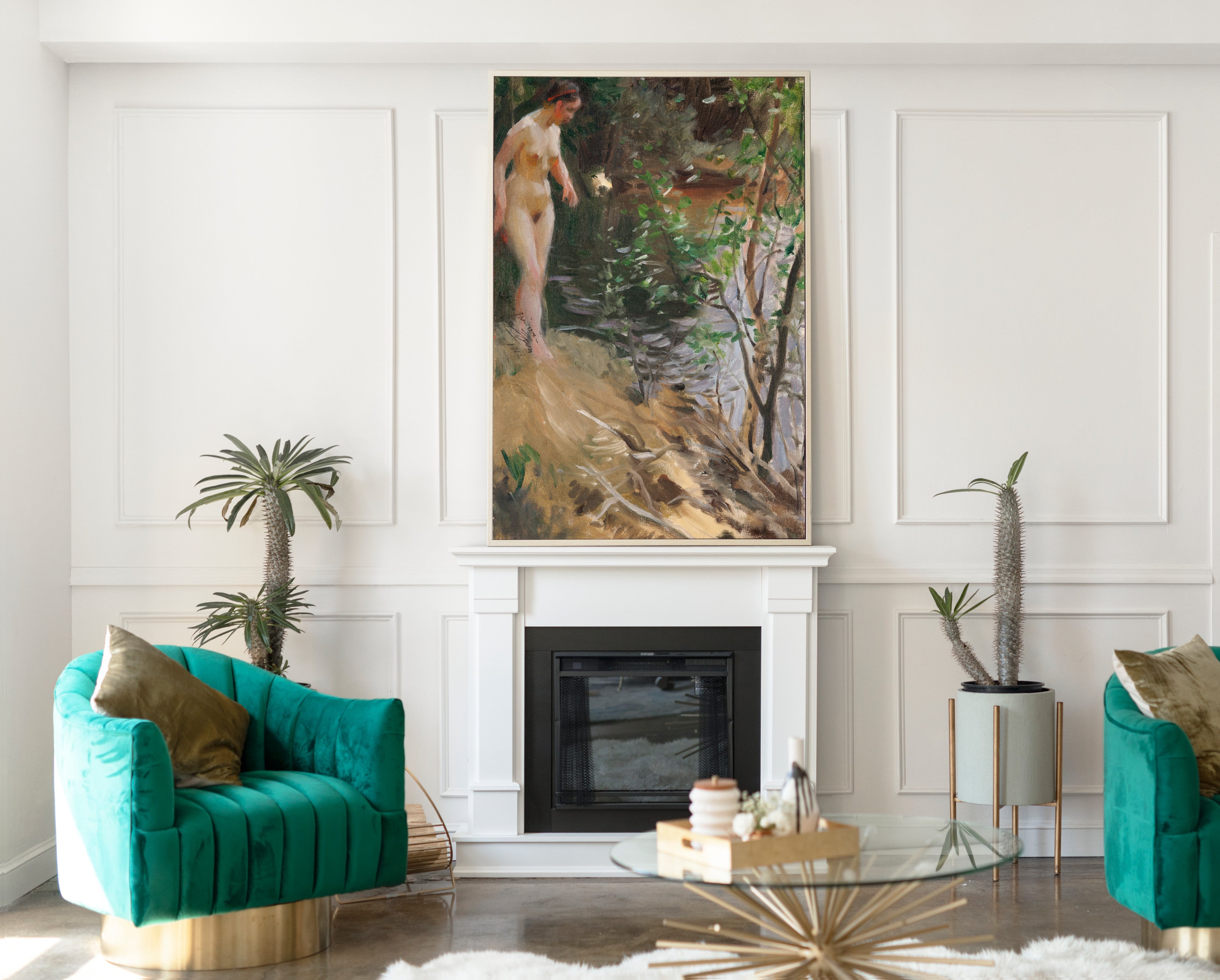 Model at Shore, Anders Zorn Fine Art Print