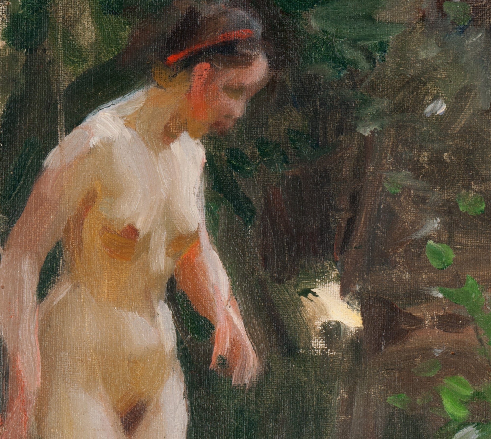 Model at Shore, Anders Zorn Fine Art Print