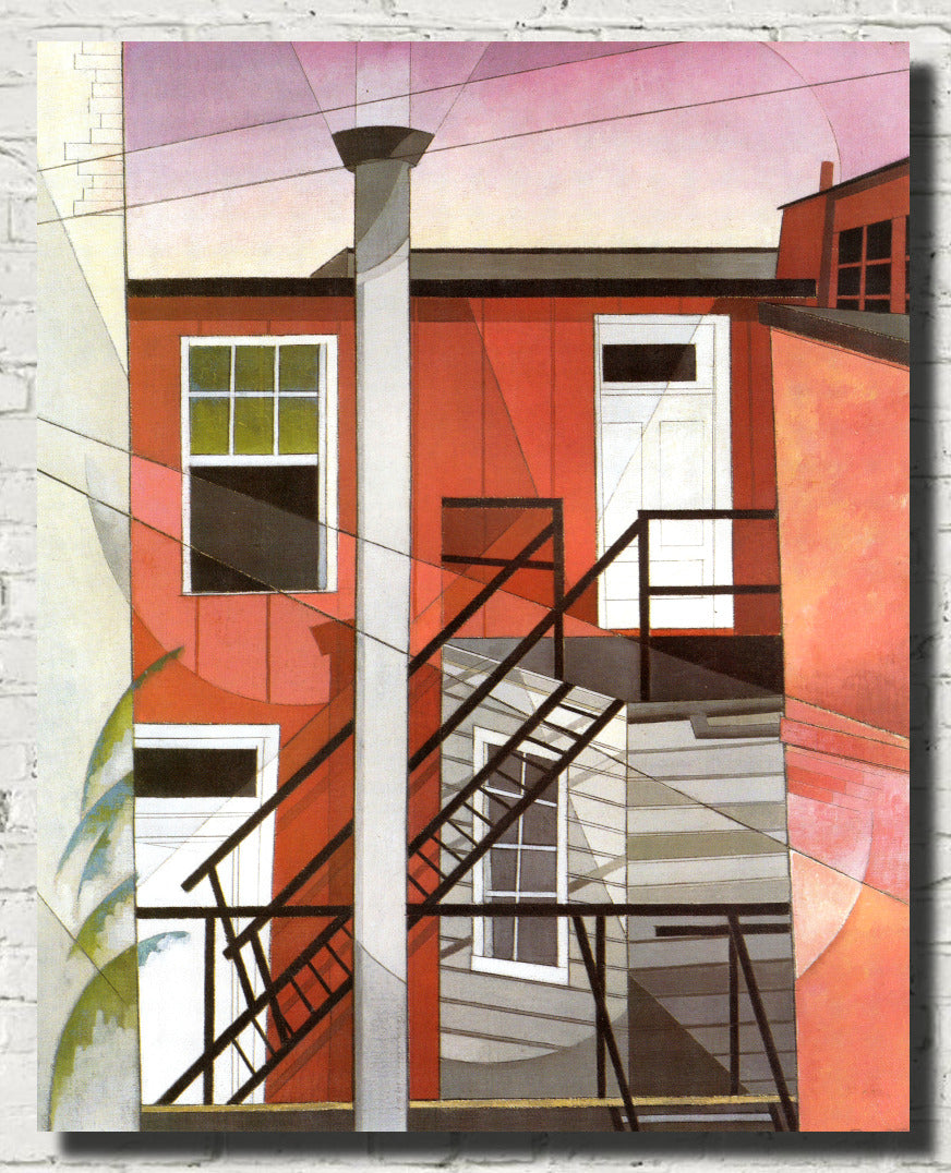 Charles Demuth Fine Art Print, Modern Conveniences