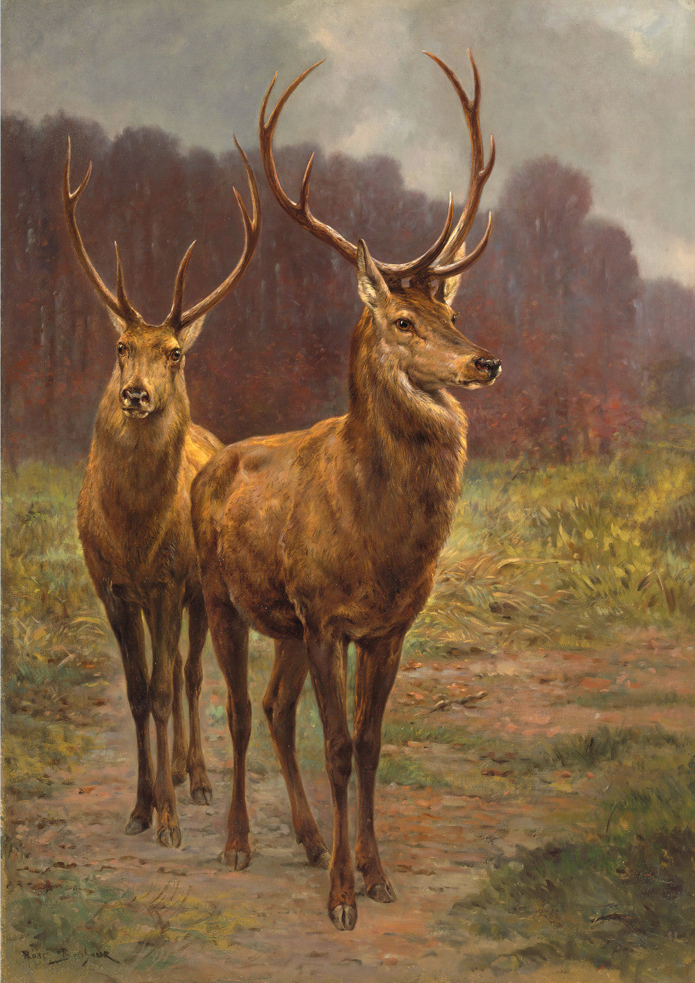 Monarchs Of The Forest, Rosa Bonheur Print