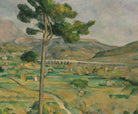 Paul Cézanne Post-Impressionist Fine Art Print, Mont Sainte-Victoire and the Viaduct of the Arc River Valley