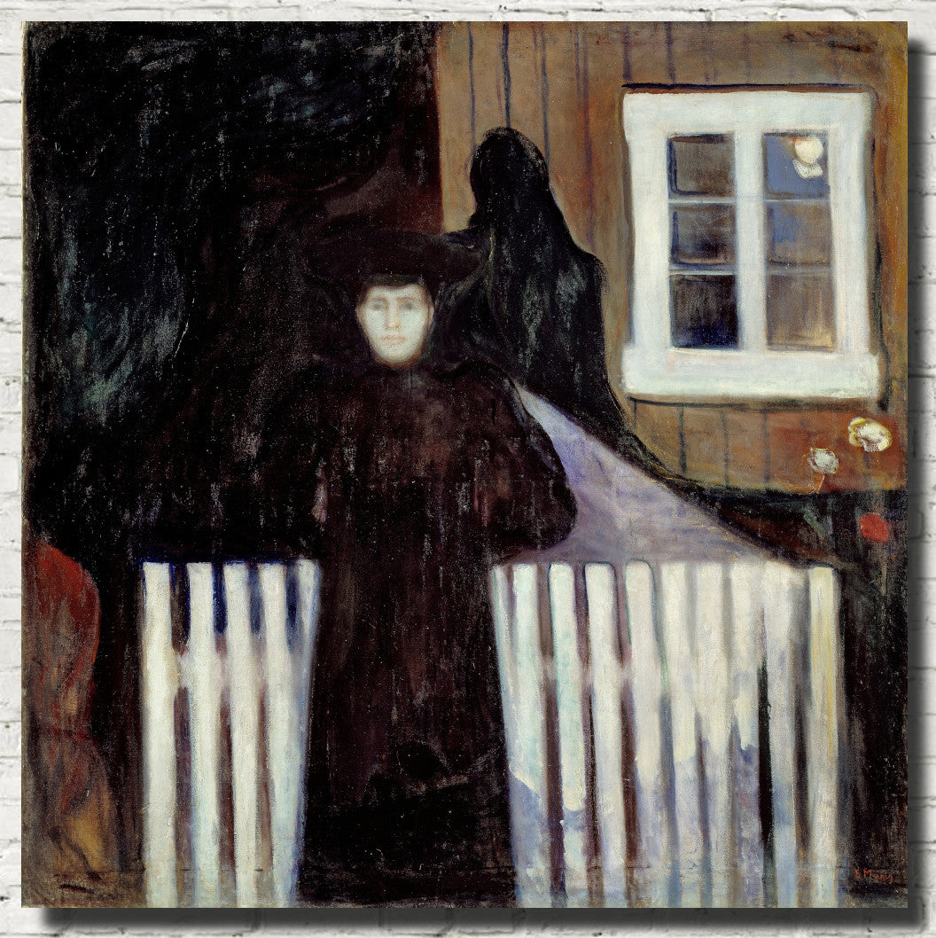 Edvard Munch Fine Art Print, Moonlight