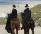 Morning Ride along the Beach, Anton Mauve Fine Art Print