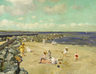 William Merritt Chase Fine Art Print, Morning Breakwater at Shinnecock