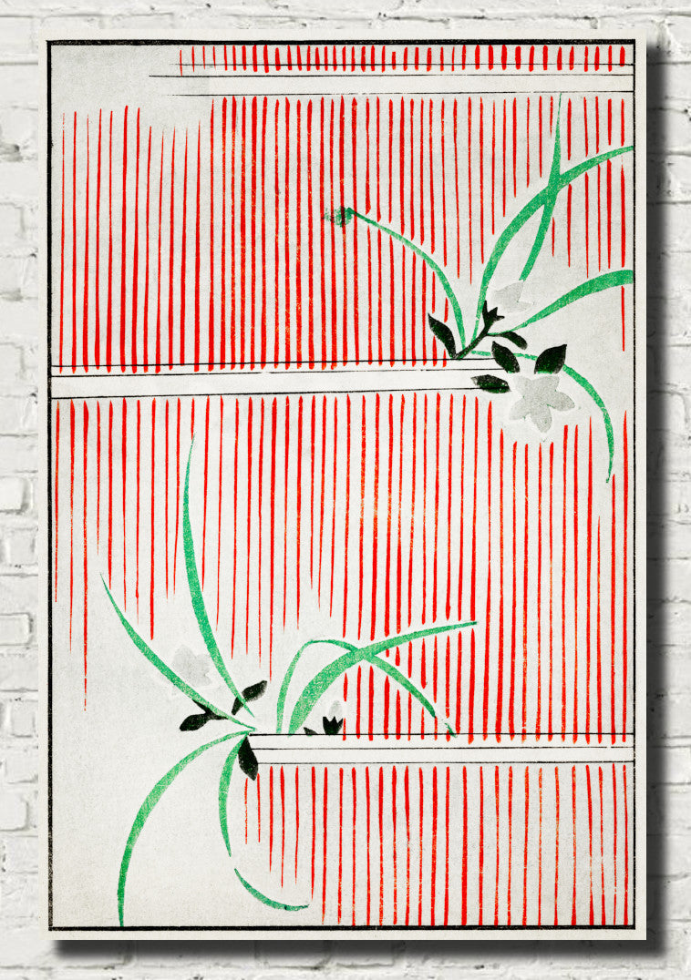 Morning Glory, Japanese illustration, Watanabe Shōtei Print