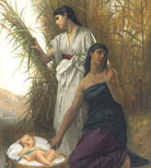 Elizabeth Jane Gardner Fine Art Print : Moses in the Bulrushes