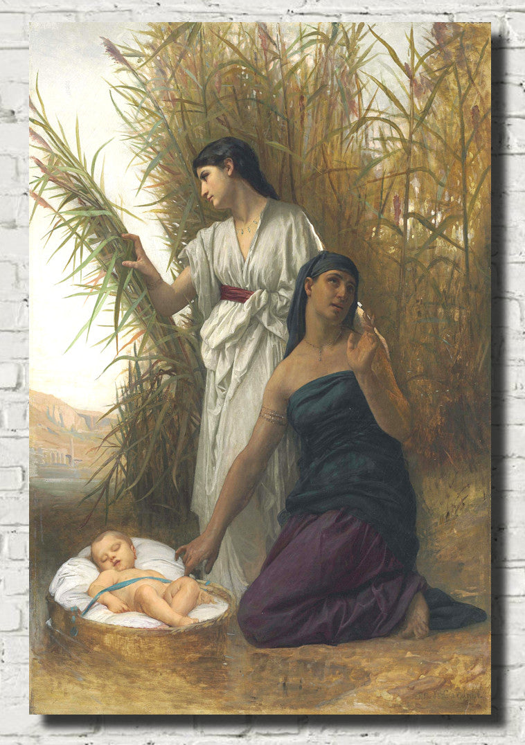 Elizabeth Jane Gardner Fine Art Print : Moses in the Bulrushes