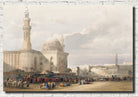 Mosque of Sultan Hassan from the Great Square of the Rumeyleh, David Roberts Fine Art Print