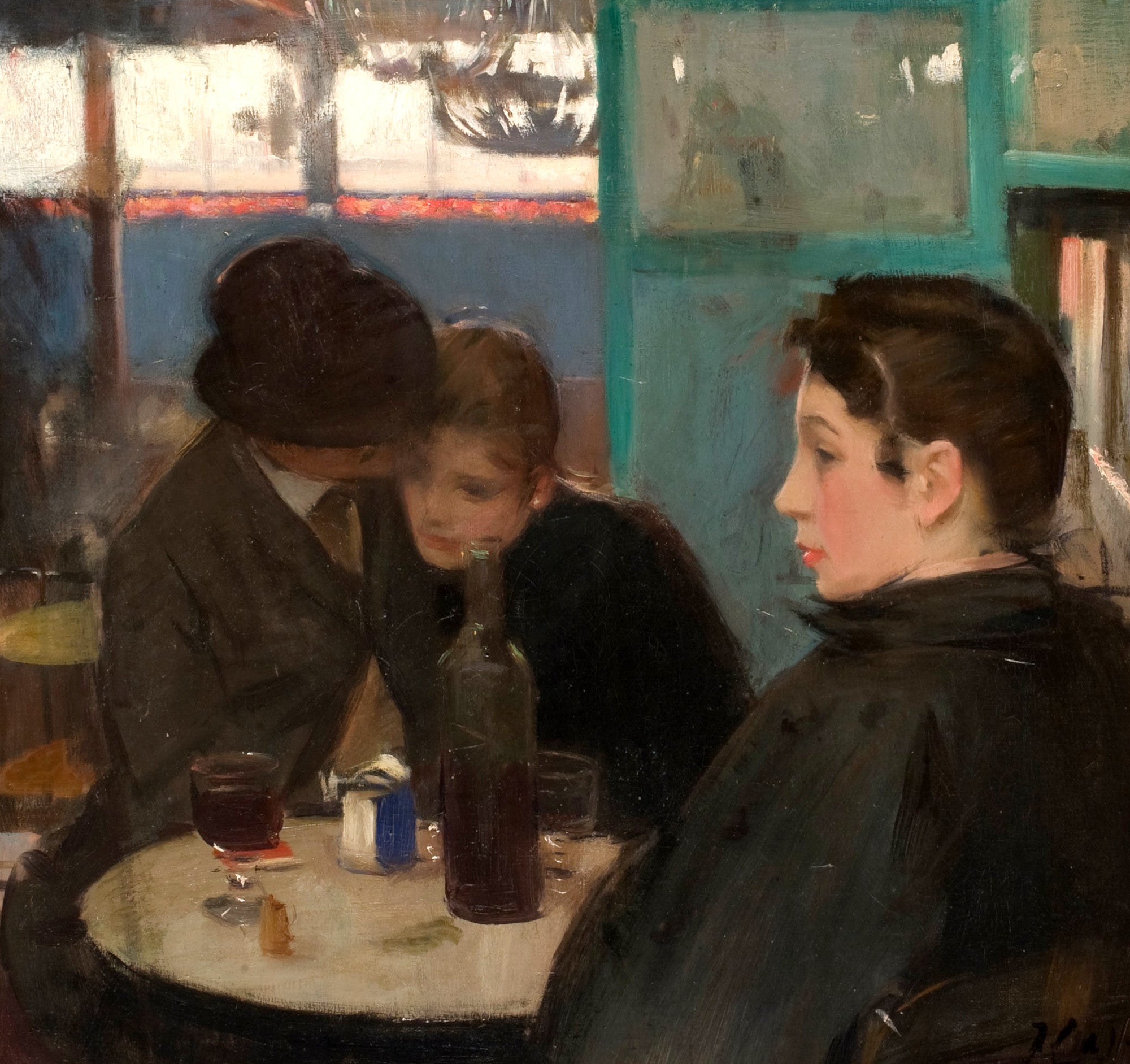 Ramon Casas Fine Art Print, Moulin de la Galette Interior
