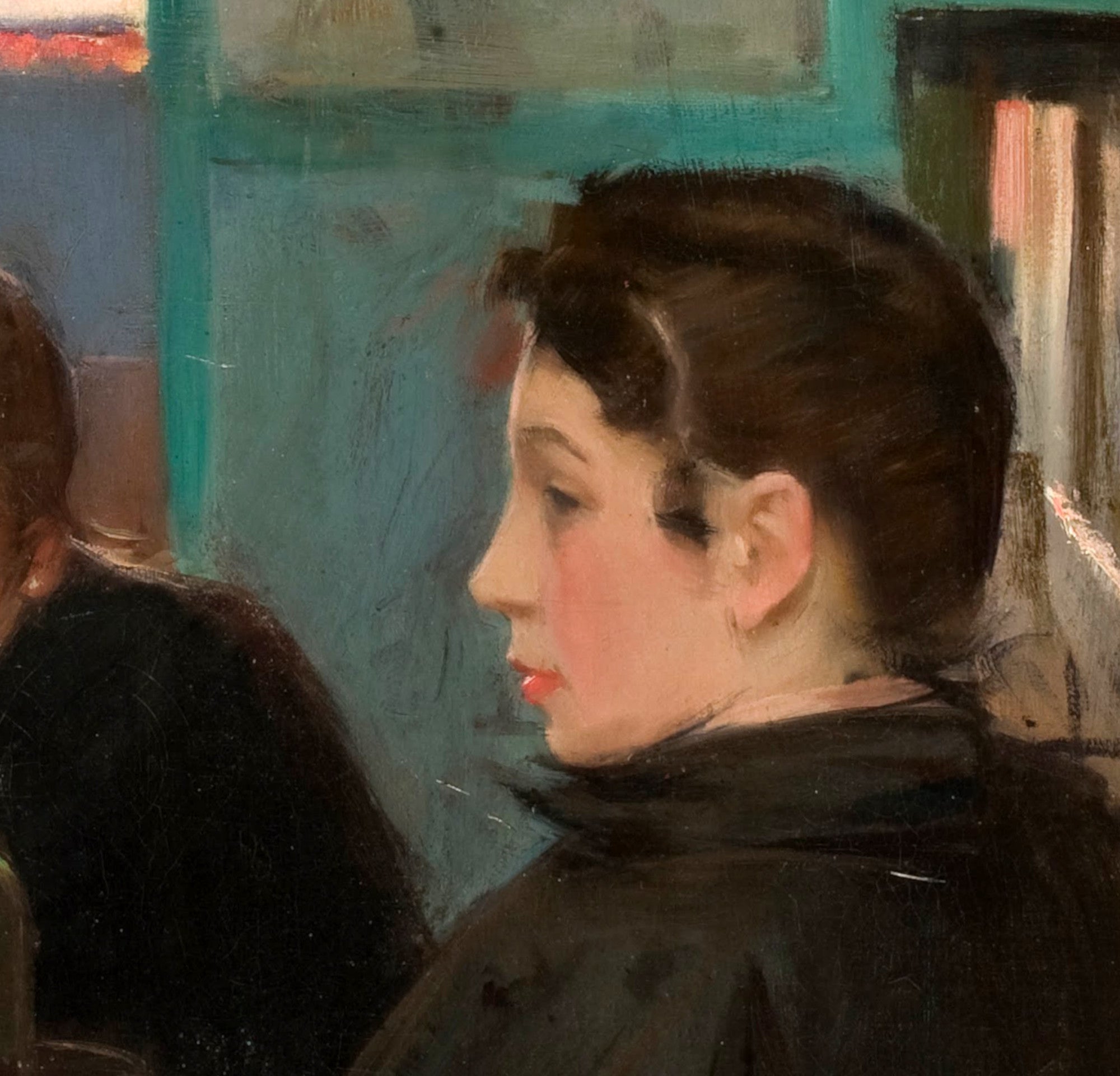 Ramon Casas Fine Art Print, Moulin de la Galette Interior