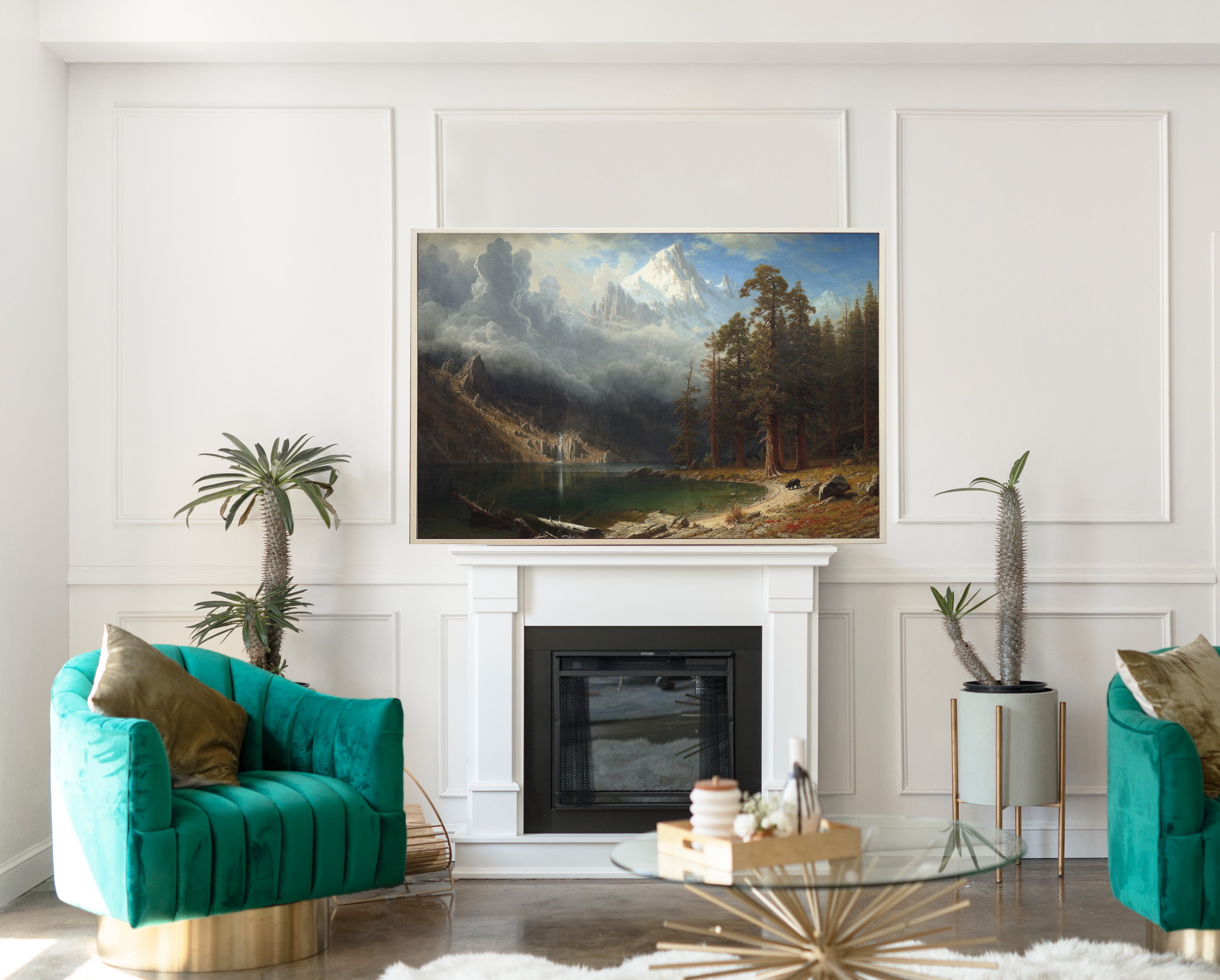 Mount Corcoran, Albert Bierstadt, Landscape Print