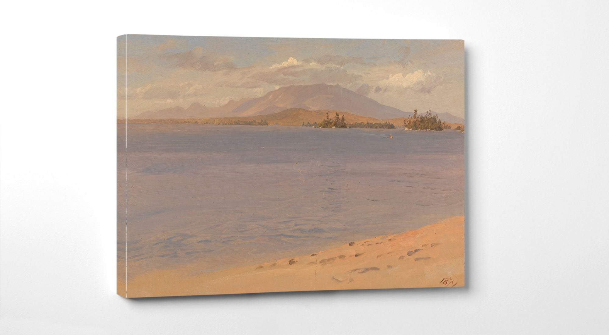 Frederic Edwin Church, Mount Katahdin from Lake Millinocket