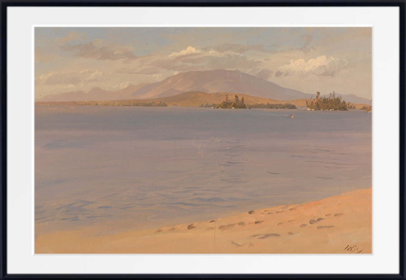 Frederic Edwin Church, Mount Katahdin from Lake Millinocket