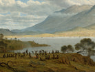 John Glover Fine Art Print : Mount Wellington and Hobart Town from Kangaroo Point