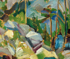 Mountain Landscape, Oskar Moll