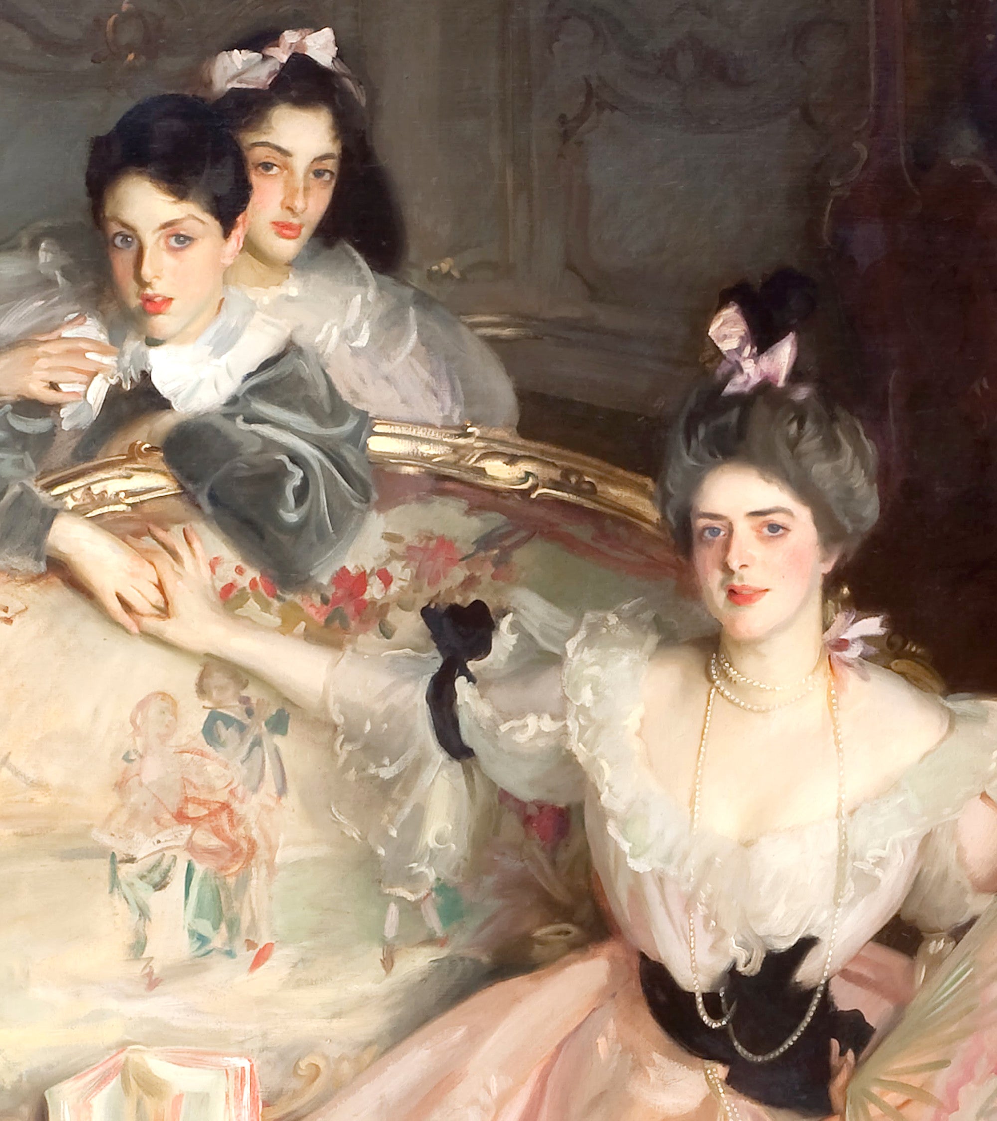 John Singer Sargent Fine Art Print, Mrs Carl Meyer and her Children