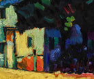 Murnau - Bavarian landscape with a green house, Wassily Kandinsky Abstract Fine Art Print
