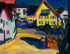 Murnau Burggrabenstrasse 1, Wassily Kandinsky Abstract Fine Art Print