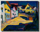 Murnau Burggrabenstrasse 1, Wassily Kandinsky Abstract Fine Art Print
