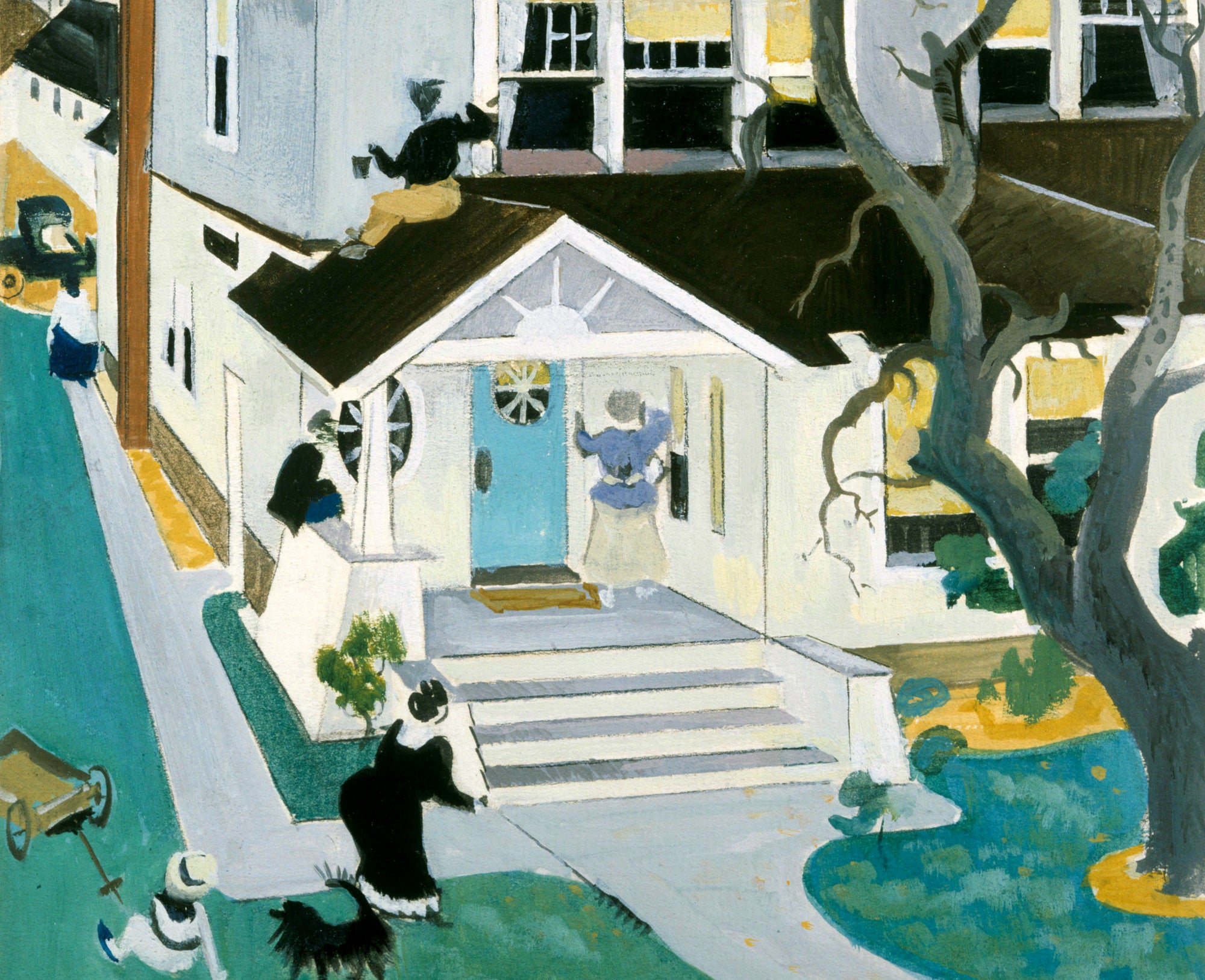 Preston Dickinson Abstract Art Print, My House