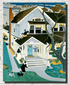 Preston Dickinson Abstract Art Print, My House
