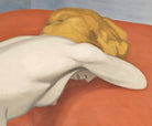 Naked Woman Kneeling In Front of a Red Couch, Félix Vallotton Fine Art Print