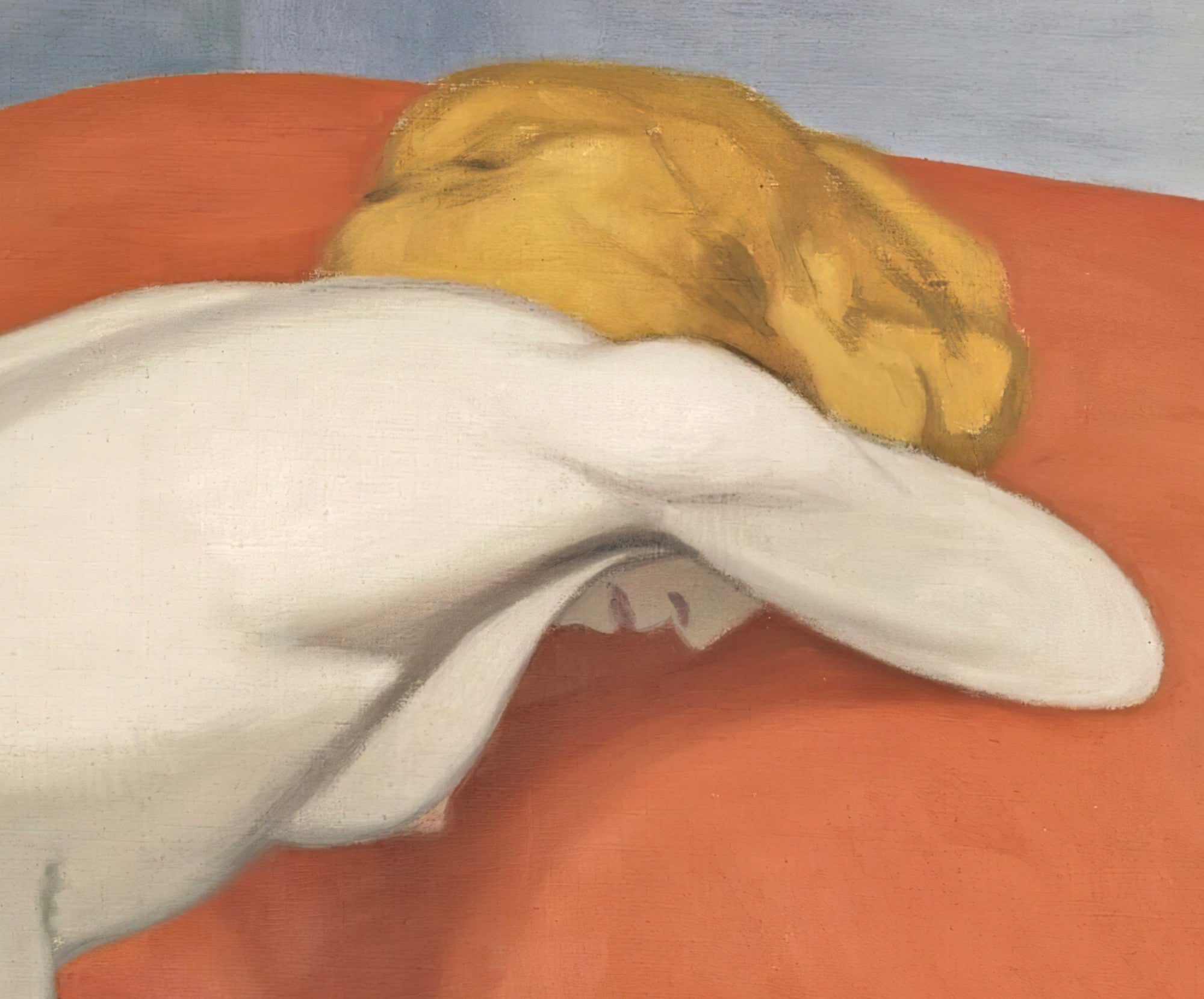 Naked Woman Kneeling In Front of a Red Couch, Félix Vallotton Fine Art Print